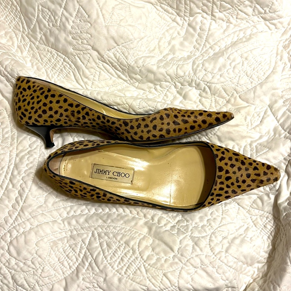 Jimmy Choo Kitten Heels Sz 8.5/38.5.